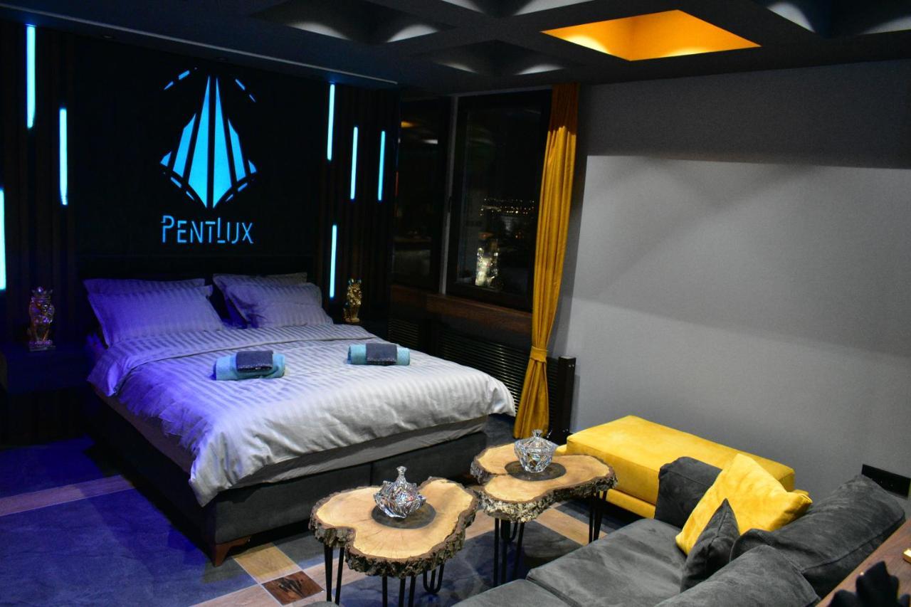 Pentlux - Spa Penthouse In The Heart Of Скоп'є Екстер'єр фото