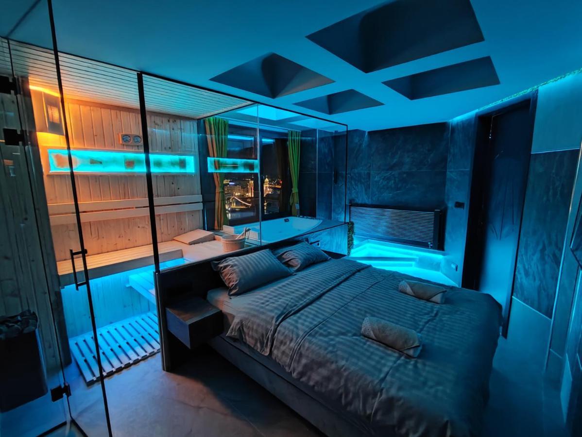 Pentlux - Spa Penthouse In The Heart Of Скоп'є Екстер'єр фото